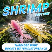 Shrimp Crawl Soft Bait 7cm 3.3g Worm Fishing Lure Artificial Silicone Crayfish Wobblers For Bass Fishing Lures