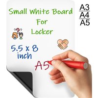 A3 A4 A5 Erasable Flexible Marker Fridge Magnet Magnetic WhiteBoard Dry Erase Board Refrigerator Sheet Kitchen Memo Grocery List