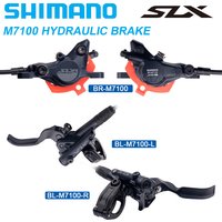 Shimano SLX M7100 2 Piston M7120 4 Piston Hydraulic Disc Brake Set for Mountain Bike MTB Brake Original Bike Parts