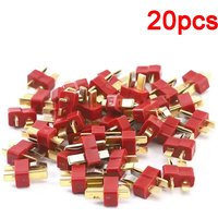 20Pcs T Plug Male/Female Connectors - for RC Models Battery Connection Spare Parts