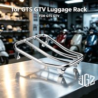 For Vespa GTS 150 300 GTV 2023 2024 Motorcycle Footrest Central Grille Rack Luggage Holder Bracket Accessories