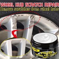 Car Wheel Hub Scratch Repair Paste, Aluminum Alloy Wheel Polishing Cream, Wheel Paint Touch Up Agent & Scratch Remover