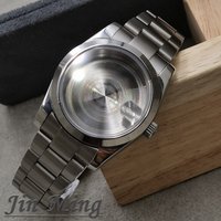 High Quality 36mm 40mm S Crown NH35 Men's Watch Case Strap Parts Sapphire Glass For NH34 NH35 Nh36 NH38 ETA2824 PT5000 Movement
