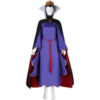 Snow White Evil Queen Cosplay Costume Stepmother Evil Queen Long Dress Halloween Carnival Stage Performance Costumes