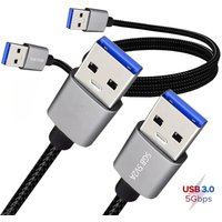 USB 3.0 Male To Male Data Cable, Industrial Touch Screen Control Programming Cable, Computer Mobile Hard Drive Cable