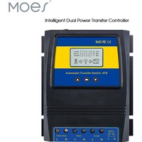 MOES Automatic ATS Dual Power Transfer Switch 11000W Max Power Solar Charge Controller for Solar/wind System AC 110V 220V On/Off
