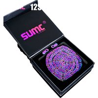 AliExpress NANLIO SUMC 12 Speed Bike Chain SL Full/EL Half Hollow 126L MTB Road Chain for Shimano SRAM Campagnolo Rainbow Gold Oil Slick Ultraligh