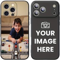 For iPhone 17 16 15 14 13 12 11 Pro Max Mini SE 2020 2022 Air XS XR 6 7 8 Plus 16e DIY Customizable Children Photo Soft Case