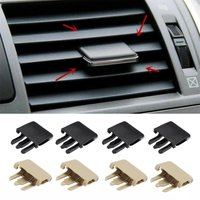 4x Auto Klimaanlage Vent Auto Center Dash A/C Vent Louvre Klinge Scheibe Klimaanlage Blatt Clips Set Zubehör