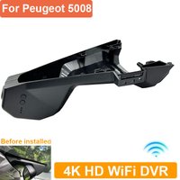 4K HD Night Vision Car DVR For Peugeot 5008 3008 4008,For Citroen C5 Aircross,for DS7 WiFi Dash Camera Customized Video Recorder