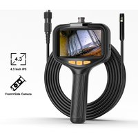 2-100m 4.3'' Screen Industrial Endoscope 1080P Detachable Design IP67 Borescope Inspection Camera for Piping Car Sewer 8mm 5.5mm