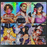 One Piece OPCG 2026 JP Edition Textured Holofoil DIY Ace Katakuri Tashigi Cavendish Miss All Sunday Kumamoto Collectible Cards