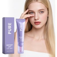 PURE Instant Lifting Eye Gel Cream Anti Wrinkle Anti Dark Circle Eye Massager Collagen Firming Fade Fine Lines Eye Skin Care