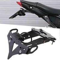 For YAMAHA MT-09 SP MT09 MT-09/SP 2021 2022 2023 2024 Motorcycle License Number Plate Holder Frame Turn Signal Light Bracket