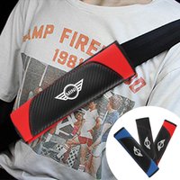 Car For BMW Mini Cooper R50 R53 R55 R56 R60 R61 F54 F55 F56 F60 Seat Belt Cover Shoulder Protection Cushion Pad Auto Accessories