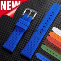 Silicone Watch Strap for Seiko for Omega Watchband Quick Release Breathable 16mm 18mm 20mm 22mm 24mm Rubber Soft Women Men Band