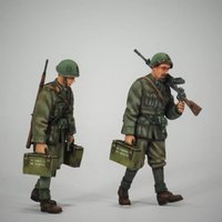 1/35 resin soldier model GK - Italian infantry - unassembled and unpainted DIY kit 954R