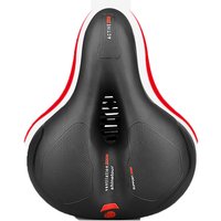 AliExpress Reflective Shock Absorbing Hollow Bike Saddle MTB Bicycle Seat Breathable Rainproof Cycling Road Mountain Cycling Accessory 1105