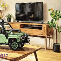 2026 Neues DIY-Baustein-Spielzeug Geländewagen-Serie Heimdekorationsmodell Ornament Geburtstagsgeschenk für Erwachsene 2336 Teile