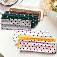 Women's yoga elastic headband with polka dots, autumn fashion makeup headband, sports and fitness headband ,hair accessories
