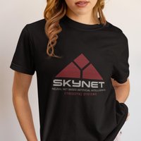 2026 Skynet Cyberdyne Systems Shirt Retro 80er Jahre Film-T-Shirt Lustiges Terminator Grafik-T-Shirt T-800 Sarah Connor Halloween-Kostüm