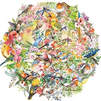 50PCS Cartoon Cute Watercolor Bird Graffiti Stickers Scrapbooking Collage Material Phone Guitar Skateboard Waterproof Decorative