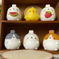 NEW adult Adult Cute Chick Rabbit Strawberry Jumbo Squishy Kawaii Animal Slow Rising Stress Ball fidget toys Squeeze food Toys