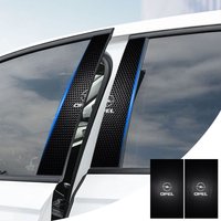 Car B Pillar Stickers Door Pillar Decoration car Accessories For Opel Corsa Insignia Karl Astra Crossland X Mokka Combo Cascada