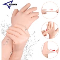 1 Pair Reusable Moisturizing Gloves Overnight Long Dry Hands Full Finger Treatment Hands Care Anti Cracking SPA Home Use Unisex