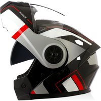 BLD New Arrival High Quality Men Women Motorcycle Racing Flip Up Helmet ABS Material Modular Dual Lens Helmet DOT Approved
