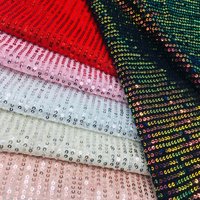 3mm Elastic Mesh Sequins Shinny Fabric Vertical Dress Wedding Dresses Sewing DIY Tablecloths Headwear Ornaments Apparel Clothing