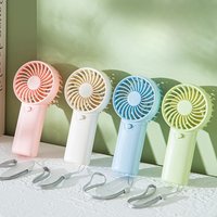 1PC Mini Portable Handheld Fan 3 Speed Settings for Men & Women Ideal for Office Outdoor Travel