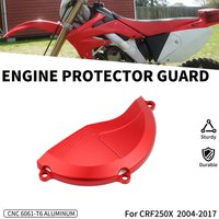 AliExpress JFGRACING Motorcycle Accessories CNC Right Side Engine Case Cover Protector Guard For HONDA CRF250X CRF 250X 2004-2017 Off-Road Dirt Bike