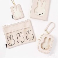 Hot Cartoon Miffy Series Transparent Storage Bag Creativity Exquisite Cute PU Double Coin Purse Boys and Girls Gift