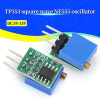 NE555 Oscillator Module TP353 Square Wave Output Pulse Signal Generator Frequency Adjustable 50Hz-6kHz/0.5Hz-70Hz/5kHz-250kHz