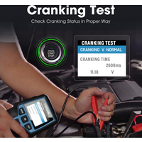Testeur de batterie automobile TOPDON BT200, vérificateur numérique professionnel 12V/24V, test de charge de batterie de voiture, test de démarrage, testeur de batterie 12V
