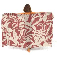 New PolynesianStyle Women's Sarong In 2025 With Hibiscus Flower Pattern Available In Multiple Sizes And Customizable Patterns