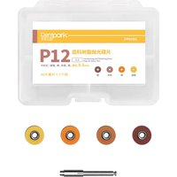 40Pcs Dental Finishing Polishing Discs &1 Mandrel Set or Refill P12 Coarse/Medium/Fine/ Superfine for Composite Restorations