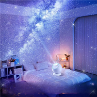12 IN 1 Galaxy Star Projector with Bluetooth Speaker 360° Rotation Starry Sky Projector Night Light for Kid Gift Room Decor Lamp