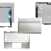 For HP ENVY X360 13-AY TPN-C147 New Laptop Case LCD Back Cover Front Bezel Palmrest Bottom Case Hinges Replacement Silver 13inch