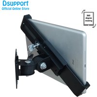 Anti Theft Aluminum Alloy tablet holder wall mount anti-thief for 7-13 inch tablets, universal tablet stand with lock