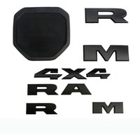 3D Front Grill Badge RAM 4X4 Logo Emblemat Auto Body Rear Trunk Sticker dla Dodge RAM 1500 Pickup Truck Decal Styling Accessories