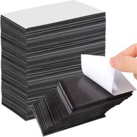 20pcs Self-Adhesive Magnetic Strips – Residue-Free, for Fridge, Glass, Crafts, Home & Event Decor