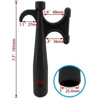 Nylon Mooring Boat Hook Head Replacement Top, Corrosion Resistant Hook End for Yacht Kayak Dinghy Boat Docking Accessories