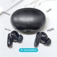 AI Translation Earbuds Real Time Headphones with Mic Bluetooth 5.4 150+ Languages for Travel Business Learning for Lenovo Smart