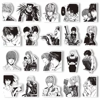 AliExpress NONE 65PCS Anime Death Note Stickers Black White Decals Decoration DIY Scrapbook Luggage Laptop Bike Suitcase Car Graffiti Toys