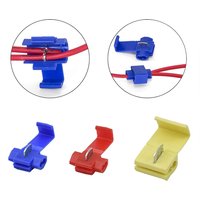 Auto Line Connector T-förmiger Draht Kabelverbinder Klemmen Crimp Splitter Car Audio Kit Schnellverbindung Clip Draht