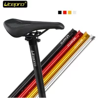 AliExpress Litepro Folding Bike Seat Post 31.8*580mm Aluminum alloy Super Light CNC Seat-Tube Bicycle Parts