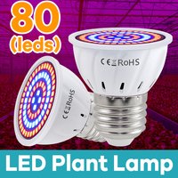 Plant Grow Light AC220V LED Bulb E27 Full Spectrum GU10 Hydroponic B22 Seeds Cultivation Lamp MR16 Succulent E14 Growth Lighting