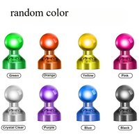 24PCS Random Color Magnetic Pins Colorful Magnet Thumbtack For Office Kitchen Home Map Decor Fixed Supplies